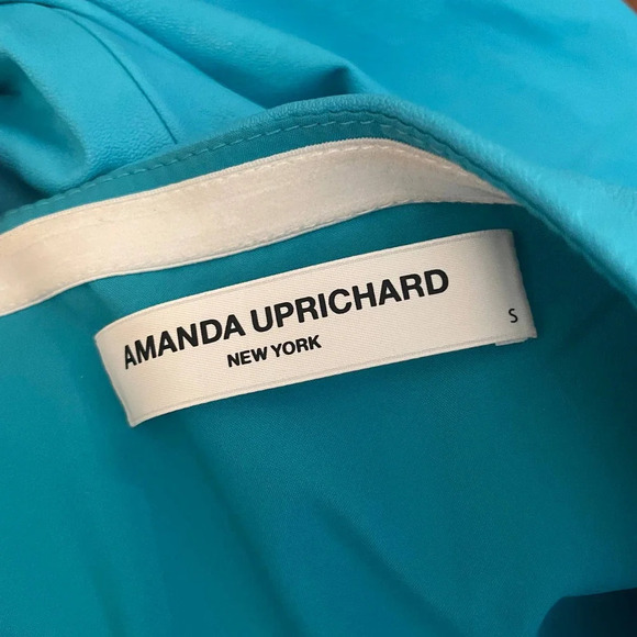 Amanda Uprichard Mohan Dress Marina - Picture 5 of 6